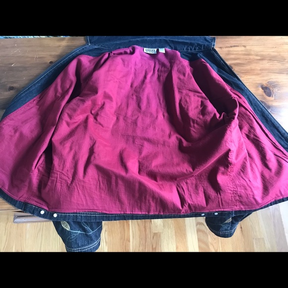 Chico’s Embroidered/Beaded Denim Jacket - Picture 7 of 8